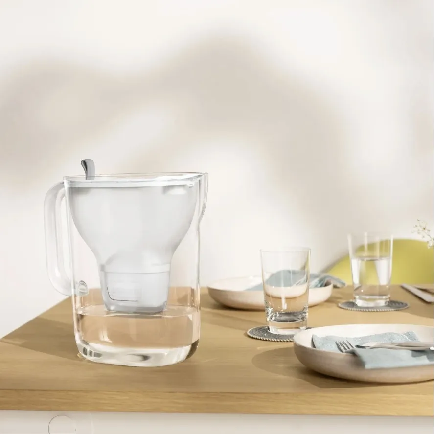 Filtrační konvice Brita Style XL šedá 3,6 l + 6 ks filtru FilterLogic FL-402H