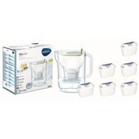 Filtrační konvice Brita Fill & Enjoy Style XL limetková + 6 ks Filter Logic FL-402H