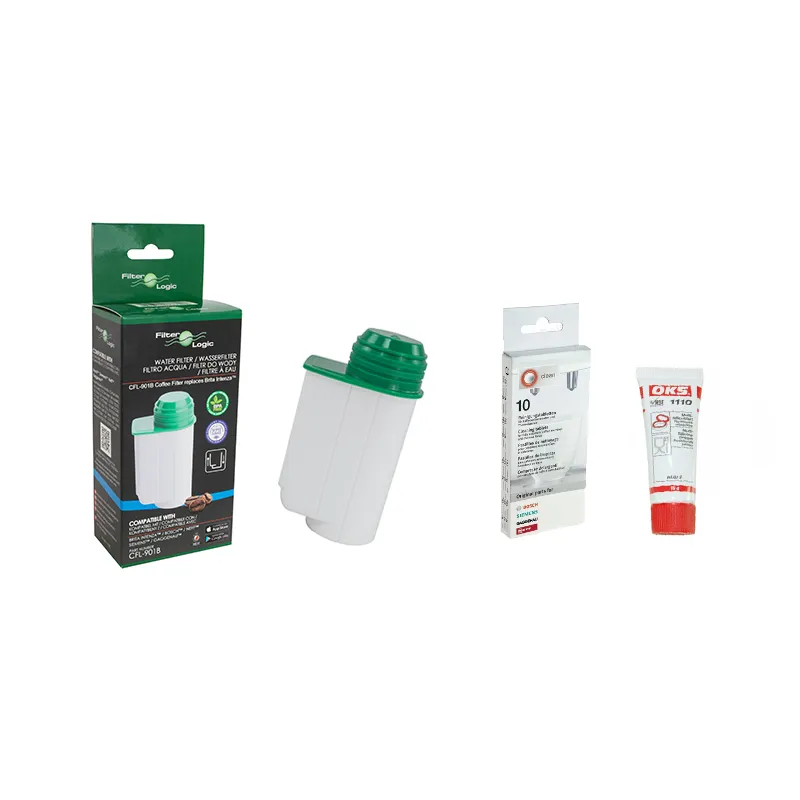 Filter Logic CFL-901B (za Brita Intenza TZ70003) + TCZ8001 čisticí tablety 10 ks + OKS1110 silikonové mazivo