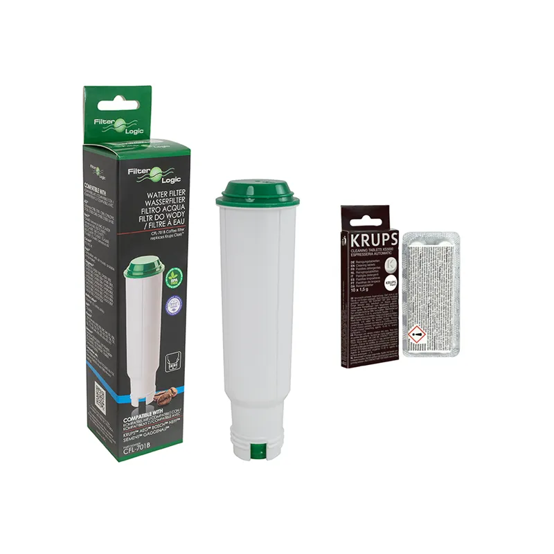 Filter Logic CFL-701B filtr za Krups F08801 + Krups XS300010 čisticí tablety