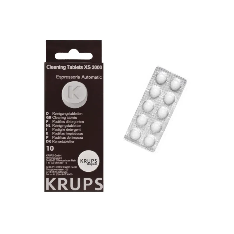 Filter Logic CFL-701B filtr (za Krups F08801) 3 ks + F0540010 odvápňovač + XS300010 čisticí tablety + XS900010 čisticí tekutina do Barista