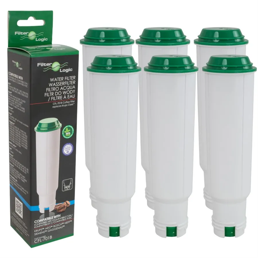FilterLogic CFL-701B vodní filtr do kávovaru (Nivona Claris NIRF701, Melitta ProAqua 6762510, Bosch Siemens TCZ6003) 6 ks