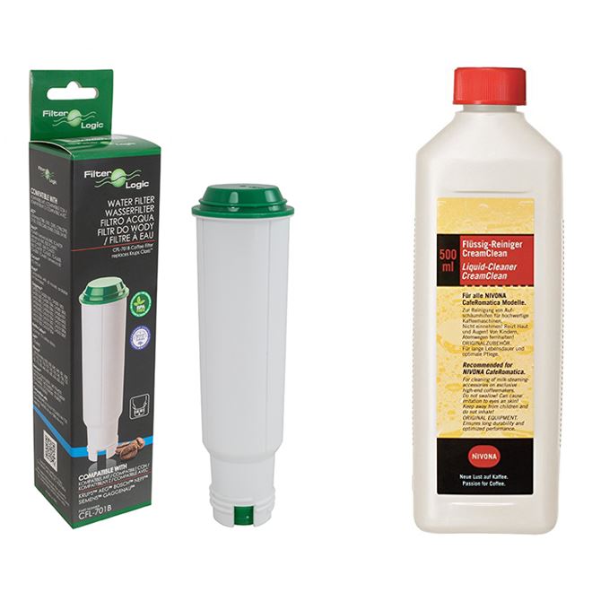 Filter Logic CFL-701B (za Nivona Claris NIRF700) + NICC 705 tekutina na odstraňování zbytků mléka