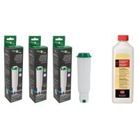 Filter Logic CFL-701B (za Nivona Claris NIRF700) 3 ks + NICC 705 tekutina na odstraňování zbytků mléka