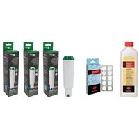 Filter Logic CFL-701B (za Nivona Claris NIRF700) 3 ks + NIRT 701 čisticí tablety 10 ks + NICC 705 tekutý prostředek na odstraňování zbytků mléka