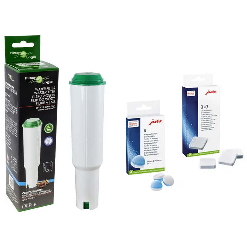 Filter Logic CFL-801B (za Jura Claris White) + Jura odvápňovací tablety 3 x 3 ks