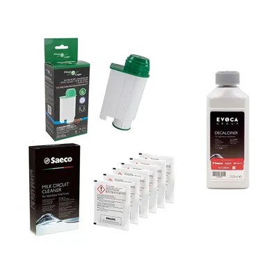 Filter Logic CFL-902B (za Brita Intenza+) +CA6700 odvápňovač 250 ml + čisticí přípravek CA6705/99