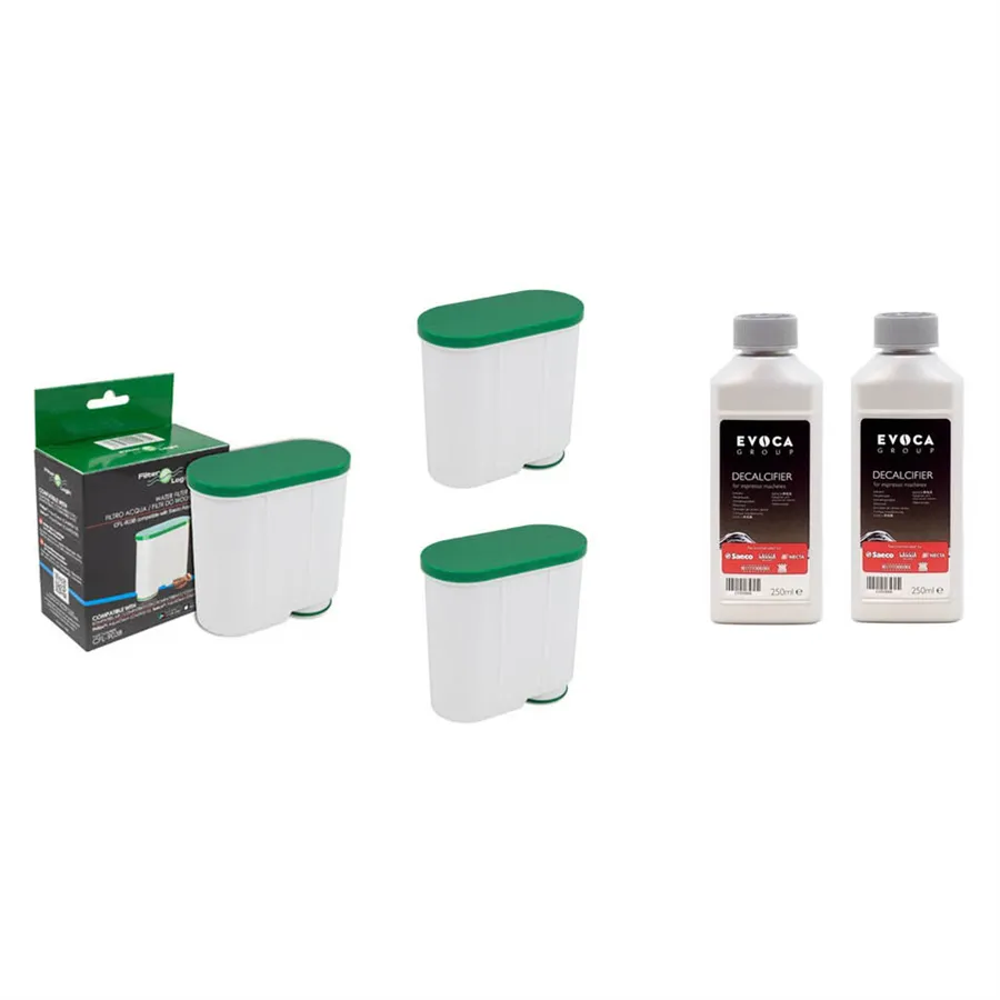 Filter Logic CFL-903B filtr 3 ks za Saeco/Philips AquaClean CA6903 + Saeco CA6700 odvápňovač 500 ml