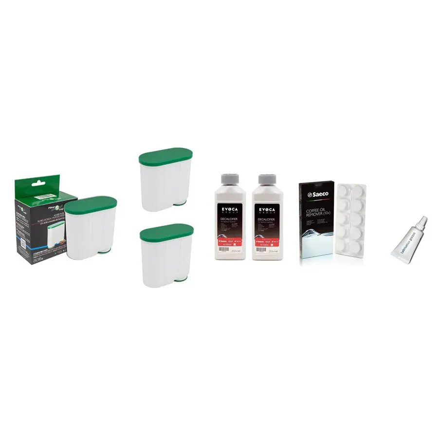 Filter Logic CFL-903B filtr 3 ks za Saeco/Philips AquaClean CA6903 + Saeco CA6700 500 ml + Saeco CA6704/99 čisticí tablety + Saeco mazivo