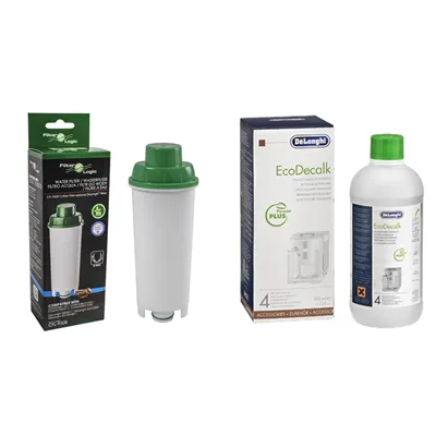 Filter Logic CFL-950B filtr (za DeLonghi DLS C002) + DeLonghi EcoDecalk odvápňovač 500 ml