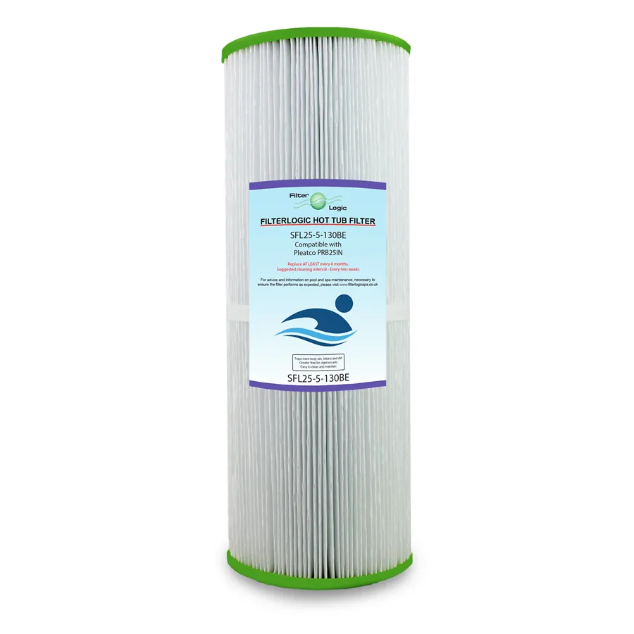 Filter Logic SFL25-5-13OBE filtrační kartuše pro bazény, vířivky a SPA (Pleatco PRB25IN, Unicel C-4326, Darlly SC704)