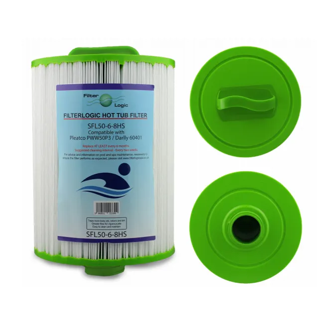 Filter Logic SFL-50-6-8HS filtrační kartuše pro vířivky a SPA (Pleatco PWW50-P3,PDC600-AFS, Unicel 6CH-940, Filbur FC-0359)