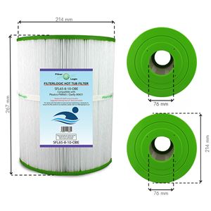 Filter Logic SFL65-8-10 OBE filtrační kartuše do bazénů a SPA za Pleatco PWK65, Darlly 80651, Filbur 