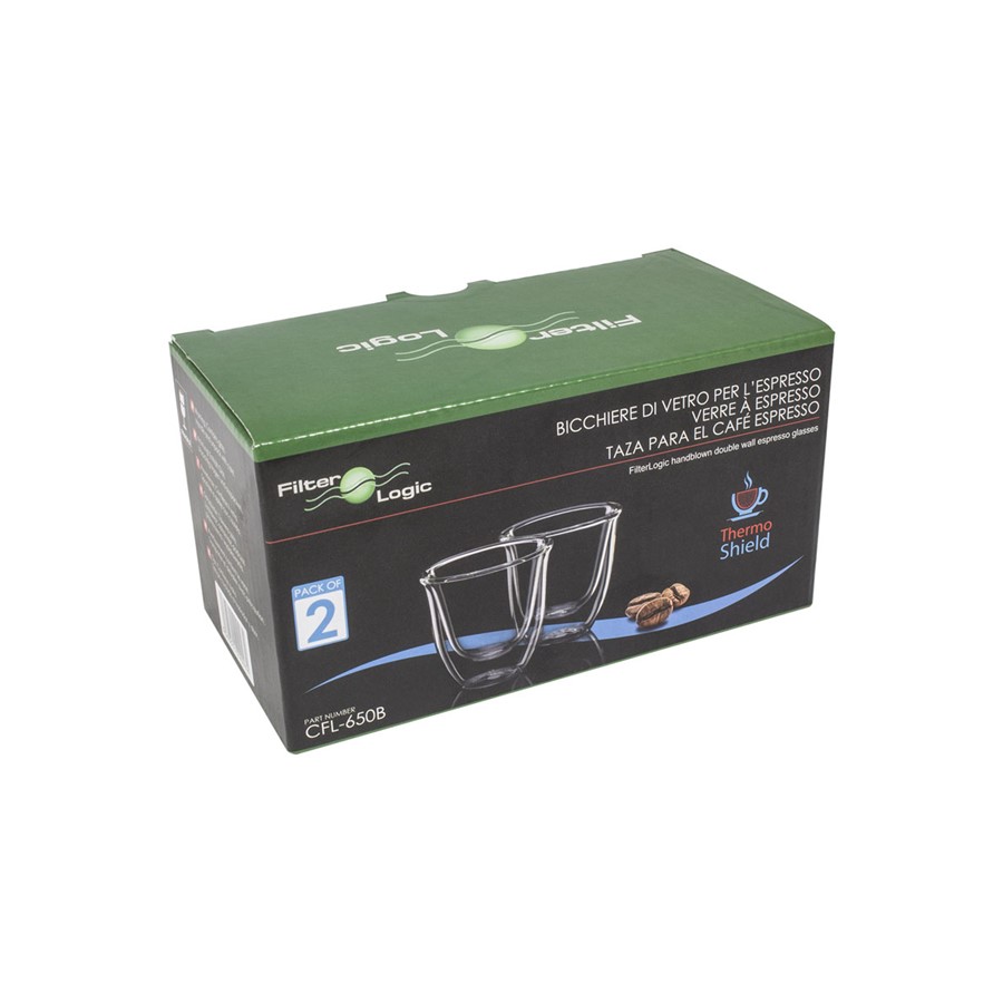 Filter Logic CFL-655B Espresso skleničky 2 ks 70 ml