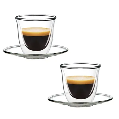 Filter Logic CFL-657 Espresso sklenička s podšálkem 70 ml 2 ks