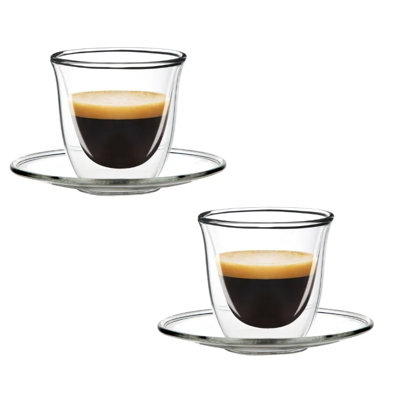 Filter Logic CFL-657 Espresso sklenička s podšálkem 70 ml 2 ks