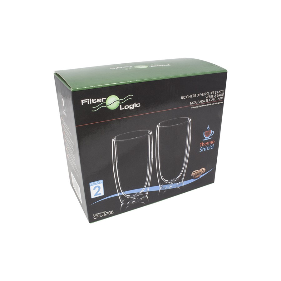 Filter Logic CFL-670B Latte macchiato skleničky 2 ks 400 ml