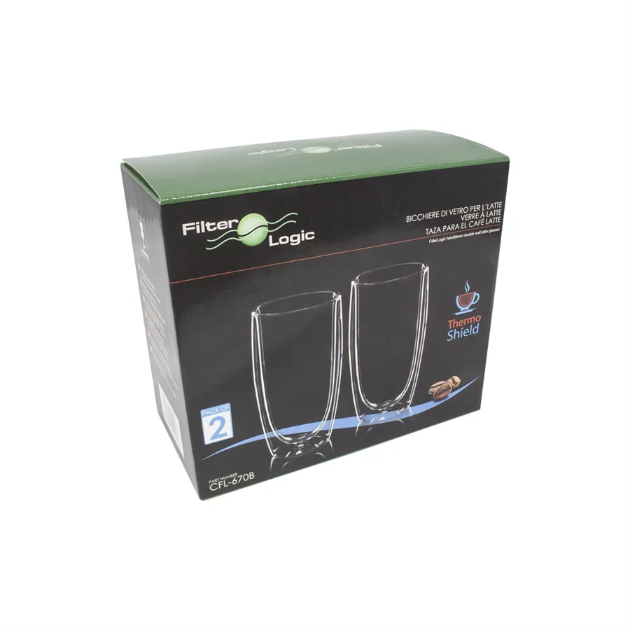 Filter Logic CFL-670B Latte macchiato skleničky 2 ks 400 ml