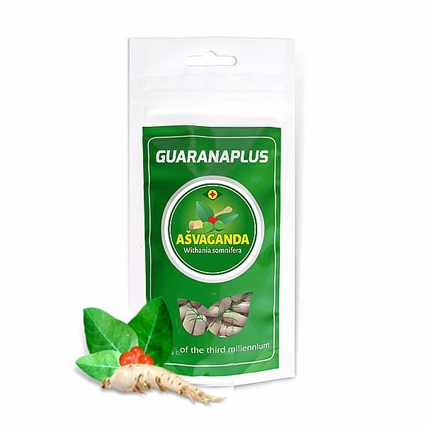 Levně Guaranaplus Ašvaganda 100 kapslí