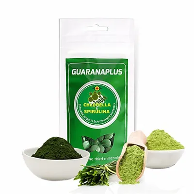 Guaranaplus Chlorella+Spirulina mix, 200 tablet, 100 g