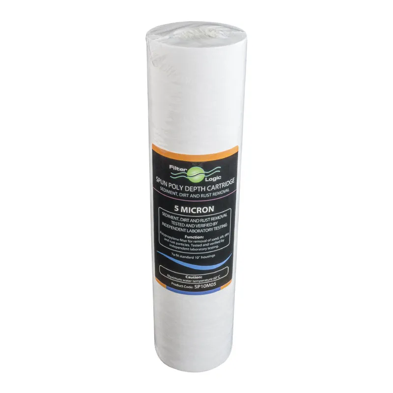 Filter Logic S10M05 (SP10M05) polypropylenový mechanický filtr PP 10" Slimline 5 µm