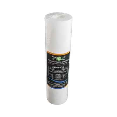 Filter Logic SP10M20 polypropylenový mechanický filtr PP 10" Slimline 20 µm
