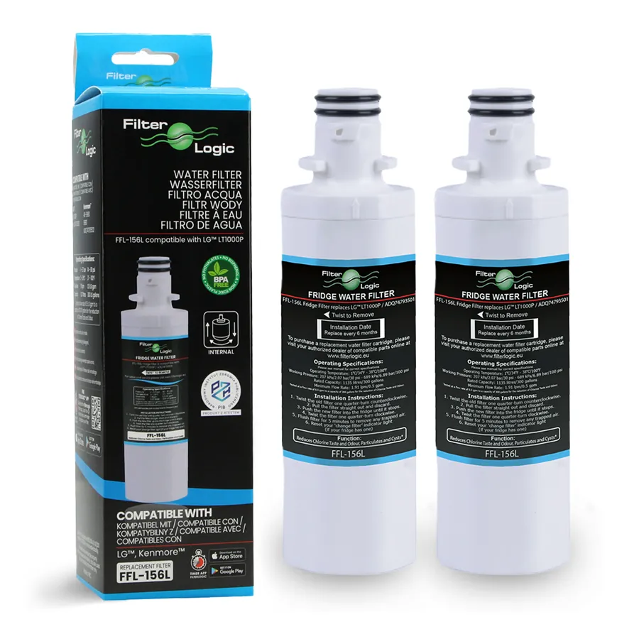 FilterLogic FFL-156L filtr do lednice náhrada za LG LT1000P (ADQ747935) 2 ks