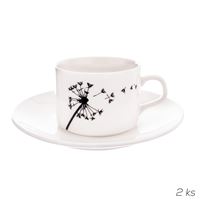 Orion hrnek porcelánový + podšálek FREEDOM 180 ml 2 ks