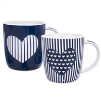 Orion hrnek porcelánový JUST LOVE 0,39 l | 2 ks