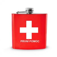 Orion láhev kapesní nerez PRVNÍ POMOC 0,17 l