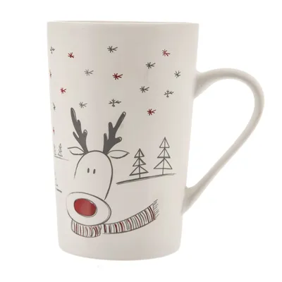 Orion hrnek porcelánový Sob 0,47 l 