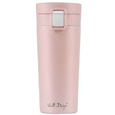 Vialli Design termohrnek FUORI 400 ml růžový