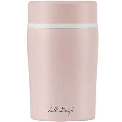 Vialli Design termoska na jídlo FUORI růžová 500 ml