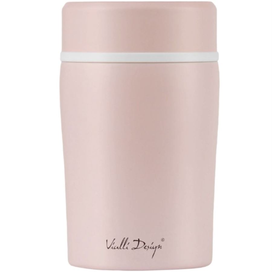 Levně Vialli Design termoska na jídlo FUORI růžová 500 ml