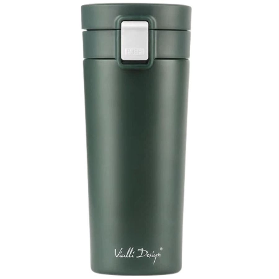 Levně Vialli Design termohrnek FUORI 400 ml zelený