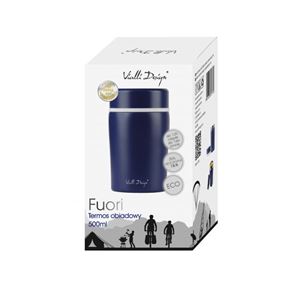 Vialli Design termoska na jídlo FUORI navy blue 500 ml