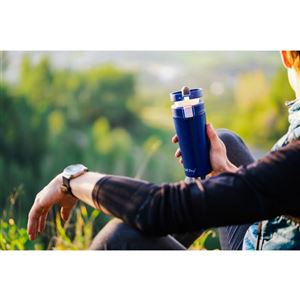 Vialli Design termohrnek FUORI 400 ml navy blue