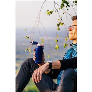 Vialli Design termohrnek FUORI 400 ml navy blue