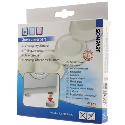 Scanpart SCA1940000200 antivibrační podložky pod pračku 4 ks