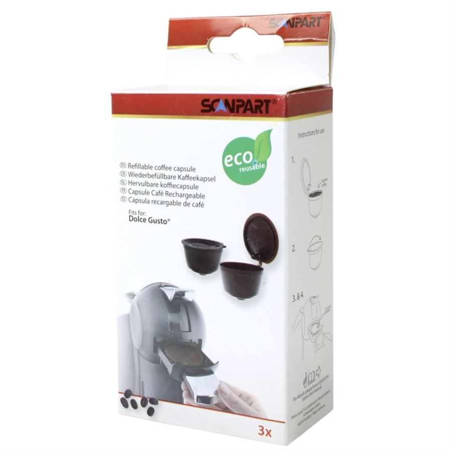 Levně Scanpart SCA2790000477 plnící kapsle na DolceGusto 3 ks