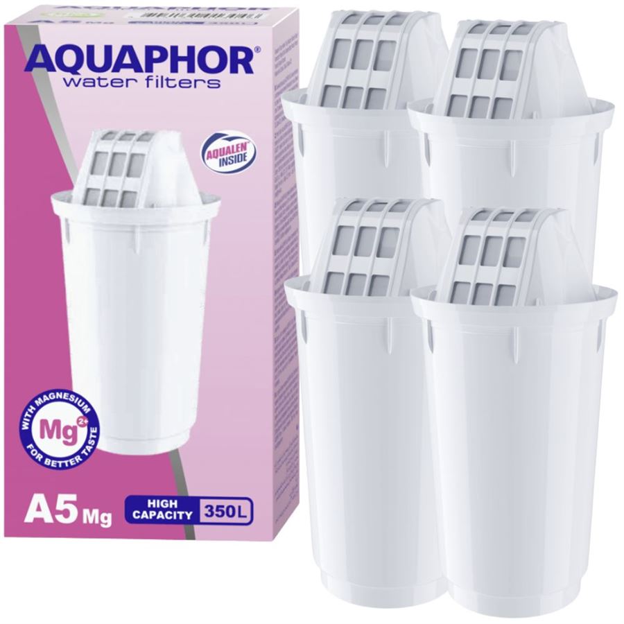 Levně Aquaphor A5 Mg2+ filtr 4 ks