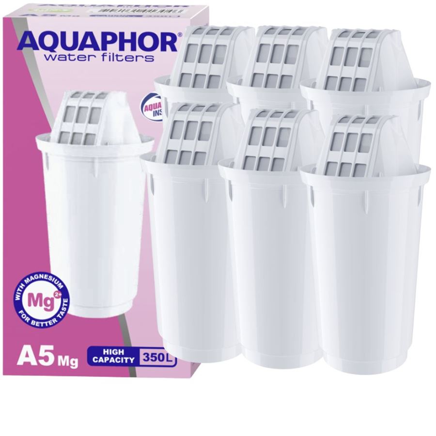 Levně Aquaphor A5 Mg2+ filtr 6 ks