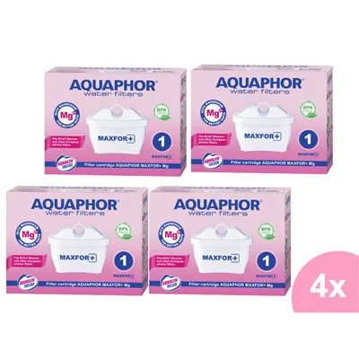 Aquaphor MAXFOR+ Mg filtr do filtrační konvice 4 ks