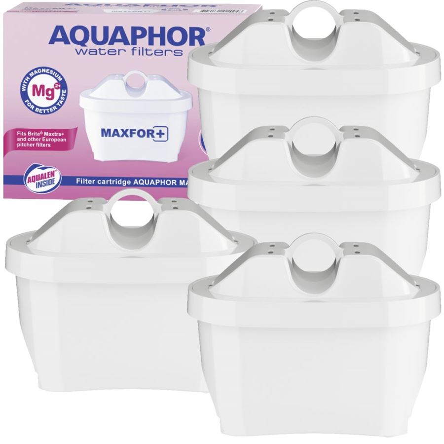 Levně Aquaphor MAXFOR+ Mg filtr do konvice 4 ks