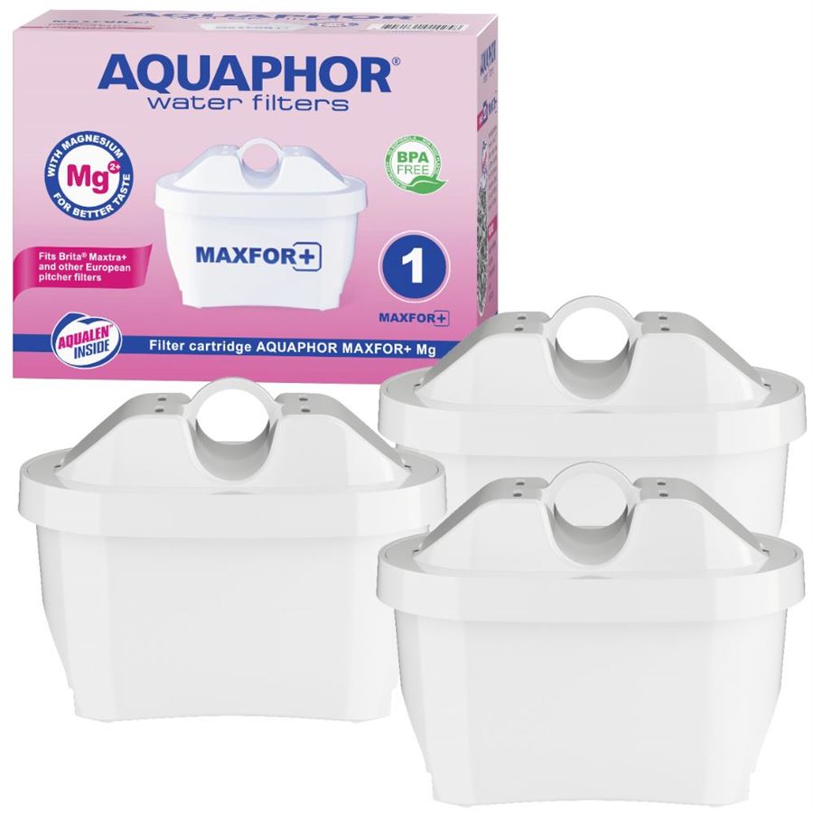 Levně Aquaphor MAXFOR+ Mg filtr do konvice 3 ks