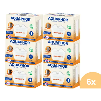 Aquaphor MAXFOR+ H filtr do konvice na tvrdou vodu 6 ks