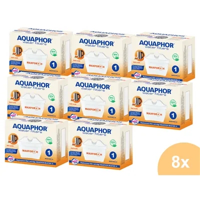 Aquaphor MAXFOR+ H filtr do konvice na tvrdou vodu 8 ks