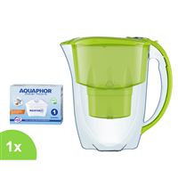 Filtrační konvice Aquaphor Amethyst zelená (citrónová) 2,8 l + 1 ks filtru Aquaphor Maxfor+