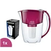 Aquaphor Prestige filtrační konvice cherry 2,8 l + 1 ks filtru Aquaphor A5