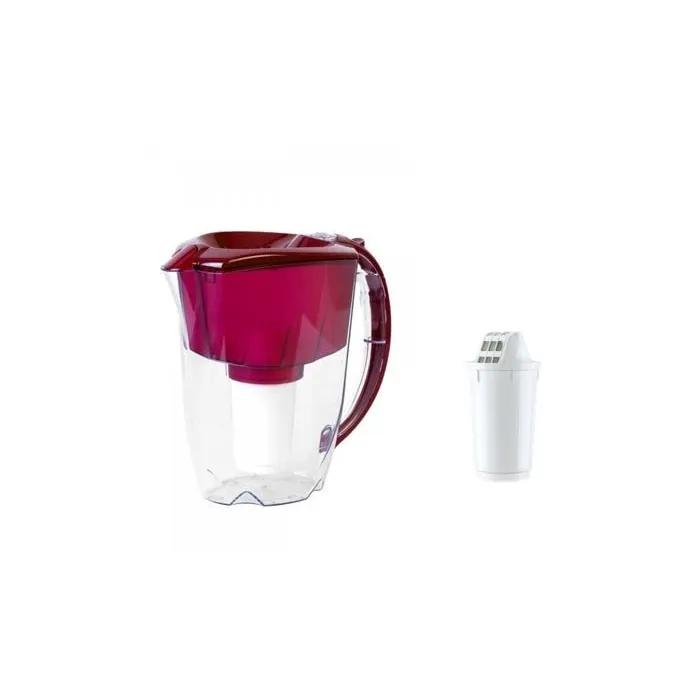 Aquaphor Prestige filtrační konvice cherry 2,8 l + 1 ks filtru Aquaphor A5